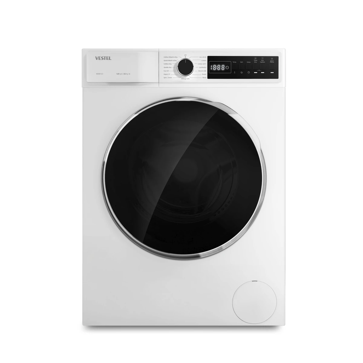 სარეცხი და საშრობი მანქანა VESTEL WD8B14T2