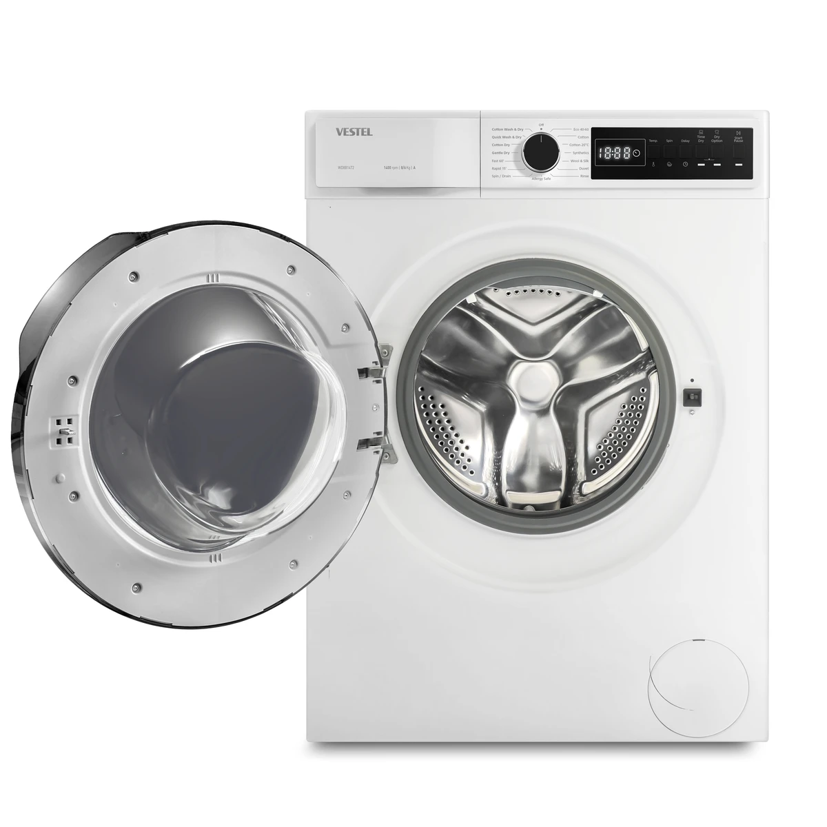 სარეცხი და საშრობი მანქანა VESTEL WD8B14T2