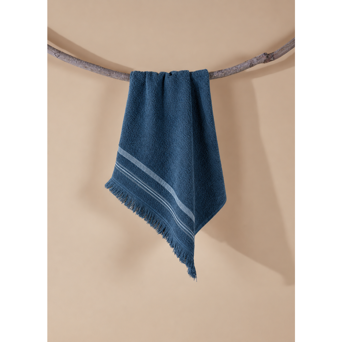 Manamo Saphire Peshterry Face Towel Bamboo Indigo 50x90 cm
