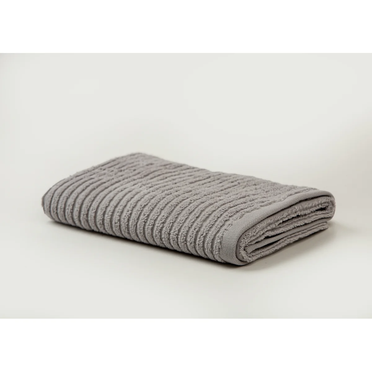 Manamo Jacquard  Bath Towel Cotton Grey 70x140 cm