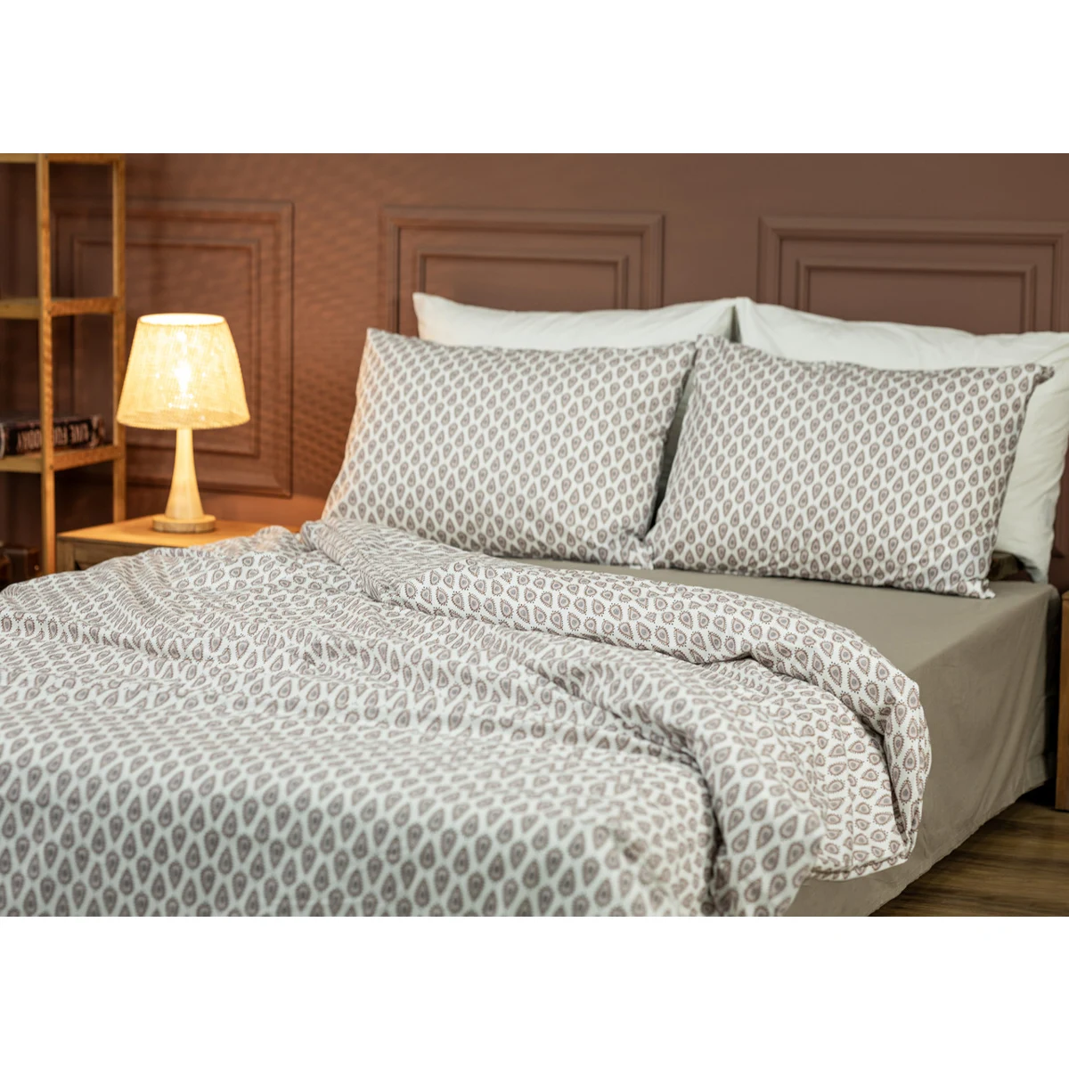Manamo M&D Elaris Duvet Cover With Pillow Case Cotton  Double 200x220+50x70 cm(2)