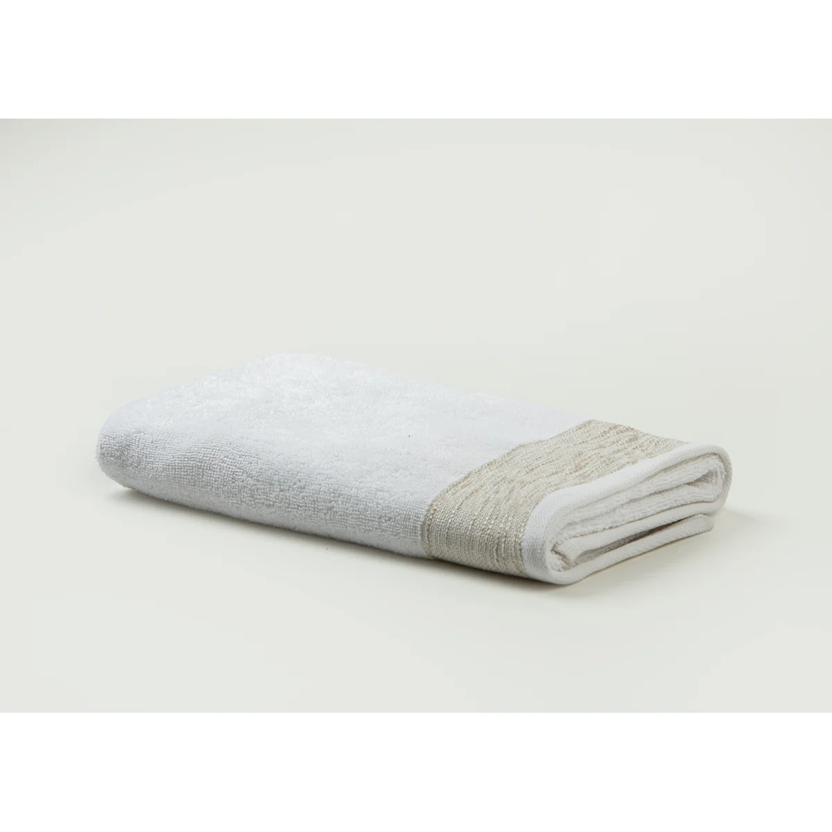 Manamo Pender Jacquard Face Towel Cotton White 50x85 cm