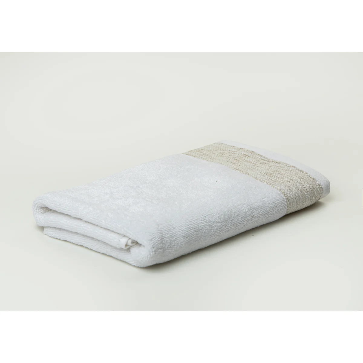 Manamo Pender Jacquard Face Towel Cotton White 50x85 cm