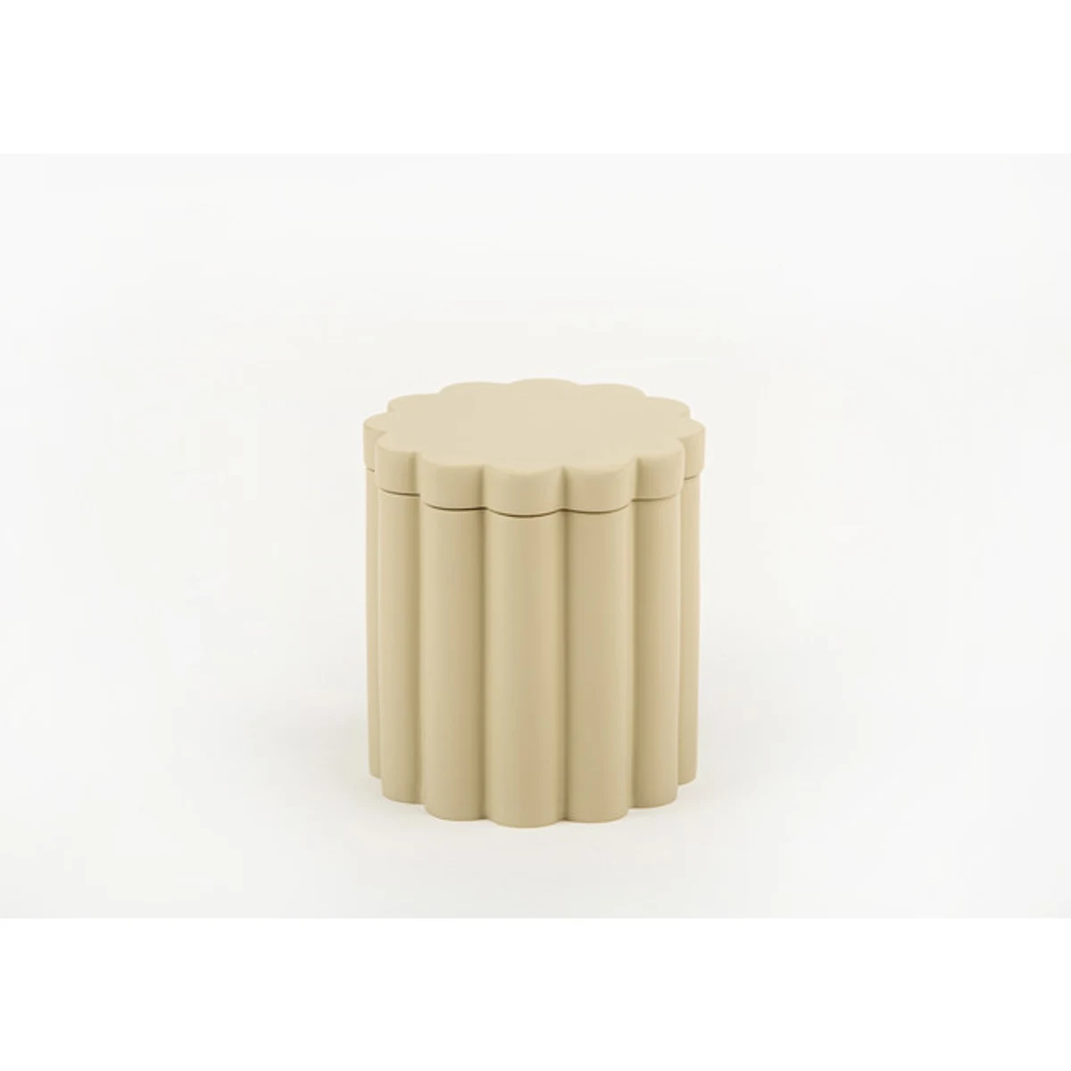 Manamo Tria Cotton Cover Polyresin Mink  8.8x8.8x9.6 cm