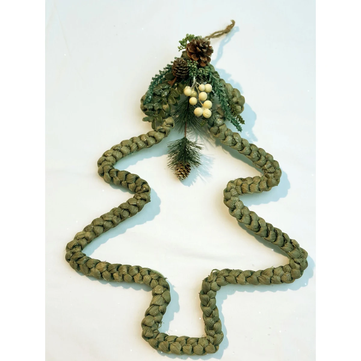 XMASS TREE   ASKILI AKSESUAR 39X6X45 CM CAMEO YESHILI