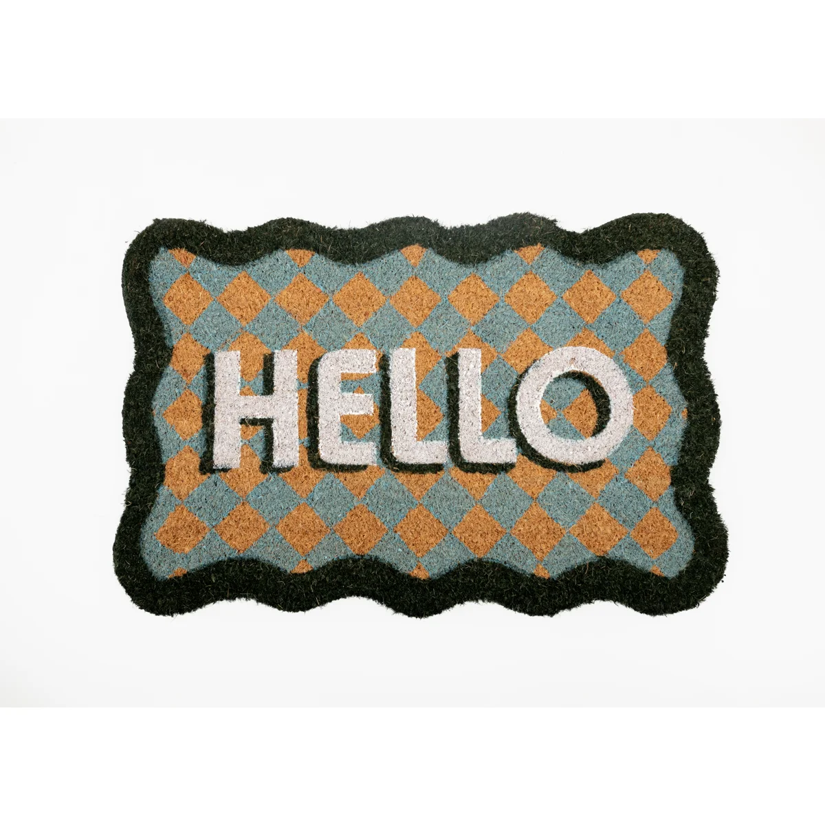 Manamo Hello  Doormat Printed Coir Colorful 40x60 cm