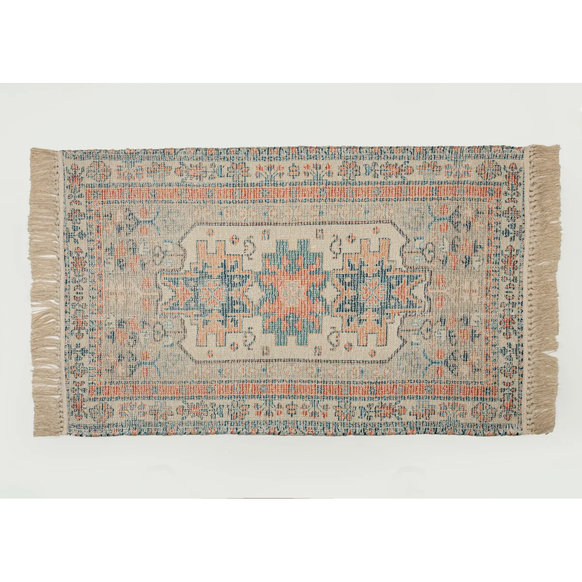 Manamo Anatolia  Rug Printed Fringed Brown 120x180 cm