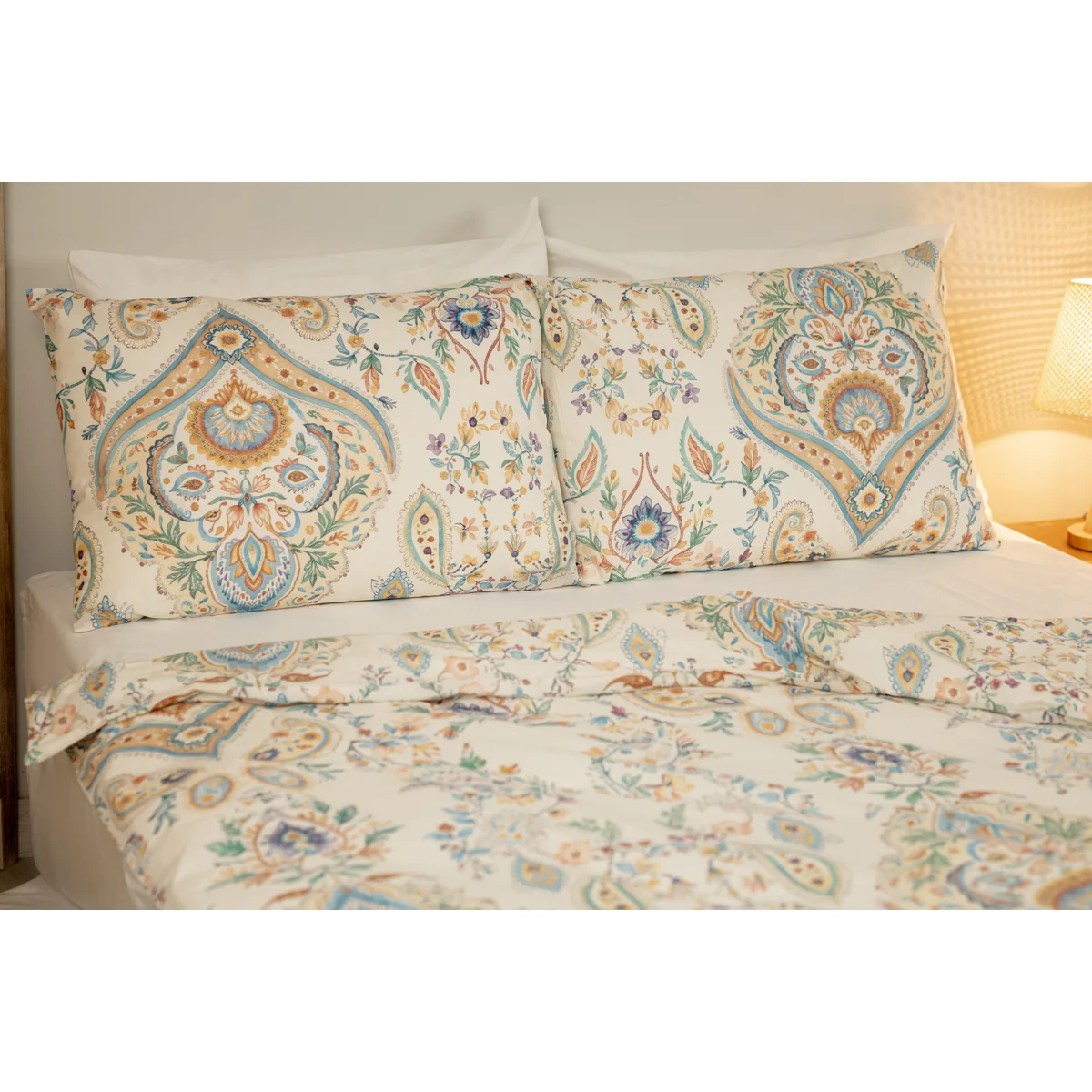 Manamo Chandelier Bed Linen Set Cotton Yellow 200x220 cm+240x260 cm+50x70 cm(2)