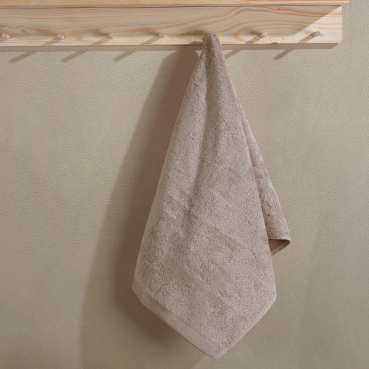Manamo Pure Bamboo Face Towel Beige 50x85
