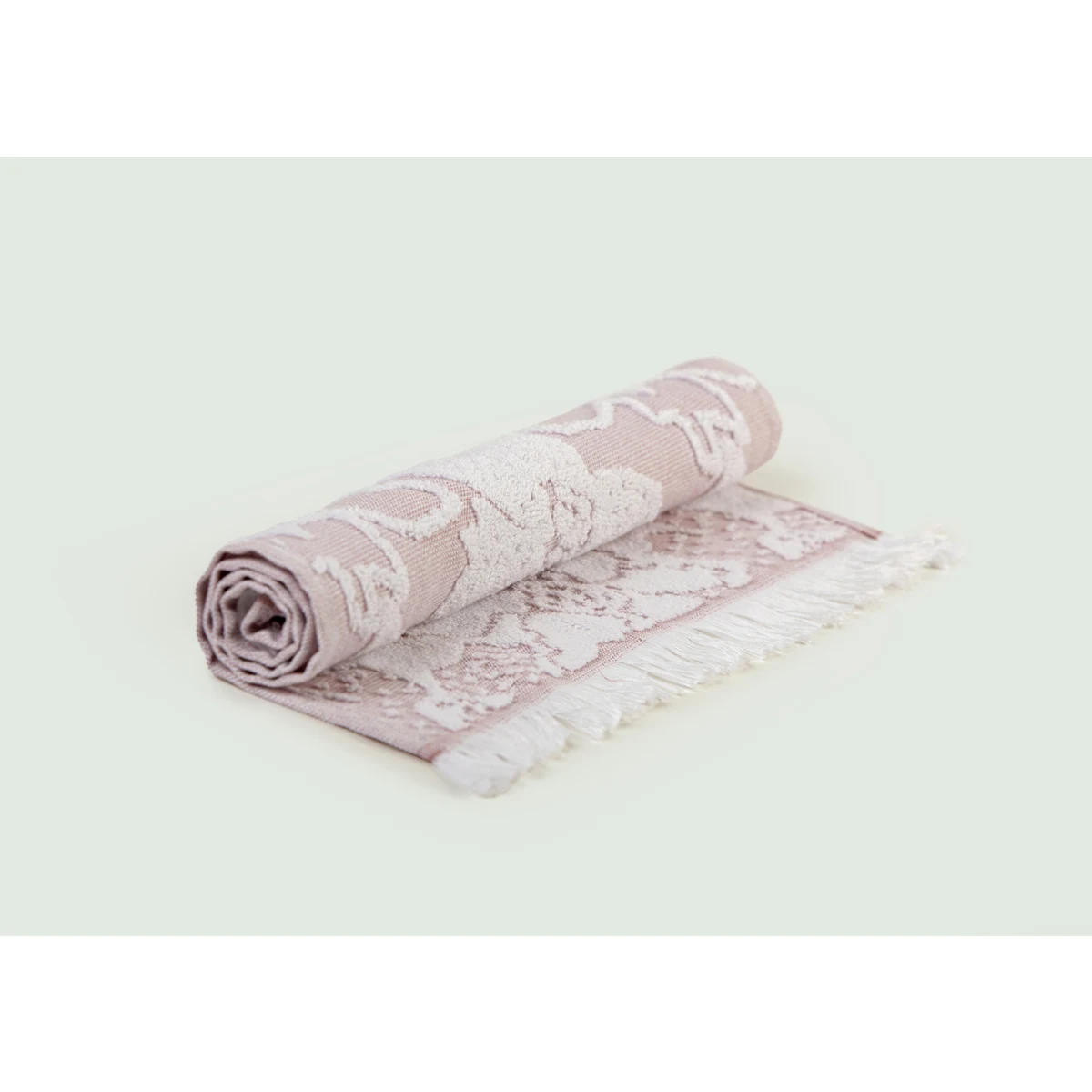 Manamo Valencia Jacquard Hand Towel Cotton Violet 30x50 cm