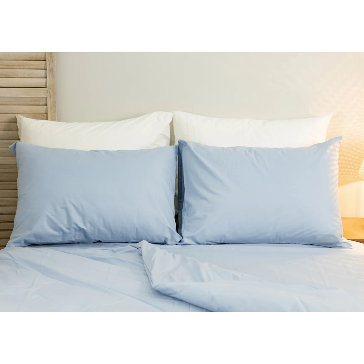 Manamo M&D Duvet Cover Cotton Blue Double 200x220 cm