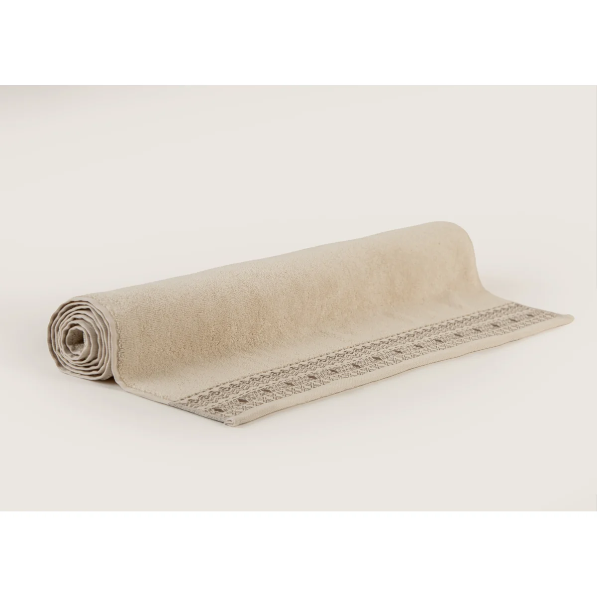 Manamo Blen Jacquard Bath Towel Cotton Linen 70x140 cm