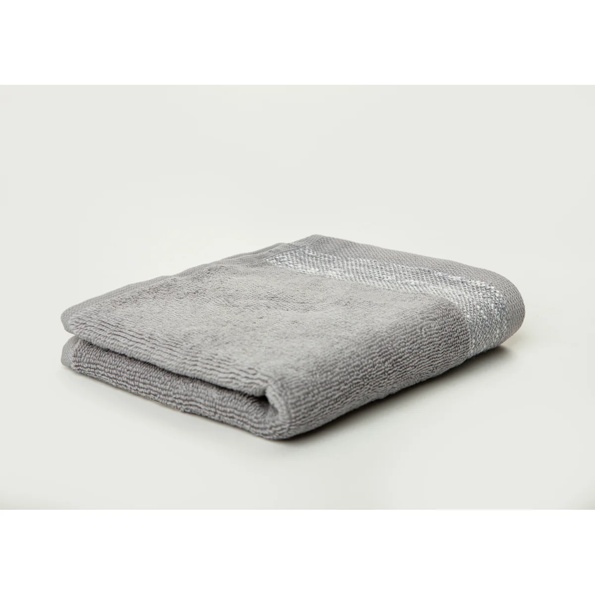 Manamo Pender Jacquard Hand Towel Cotton Grey 30x50 cm