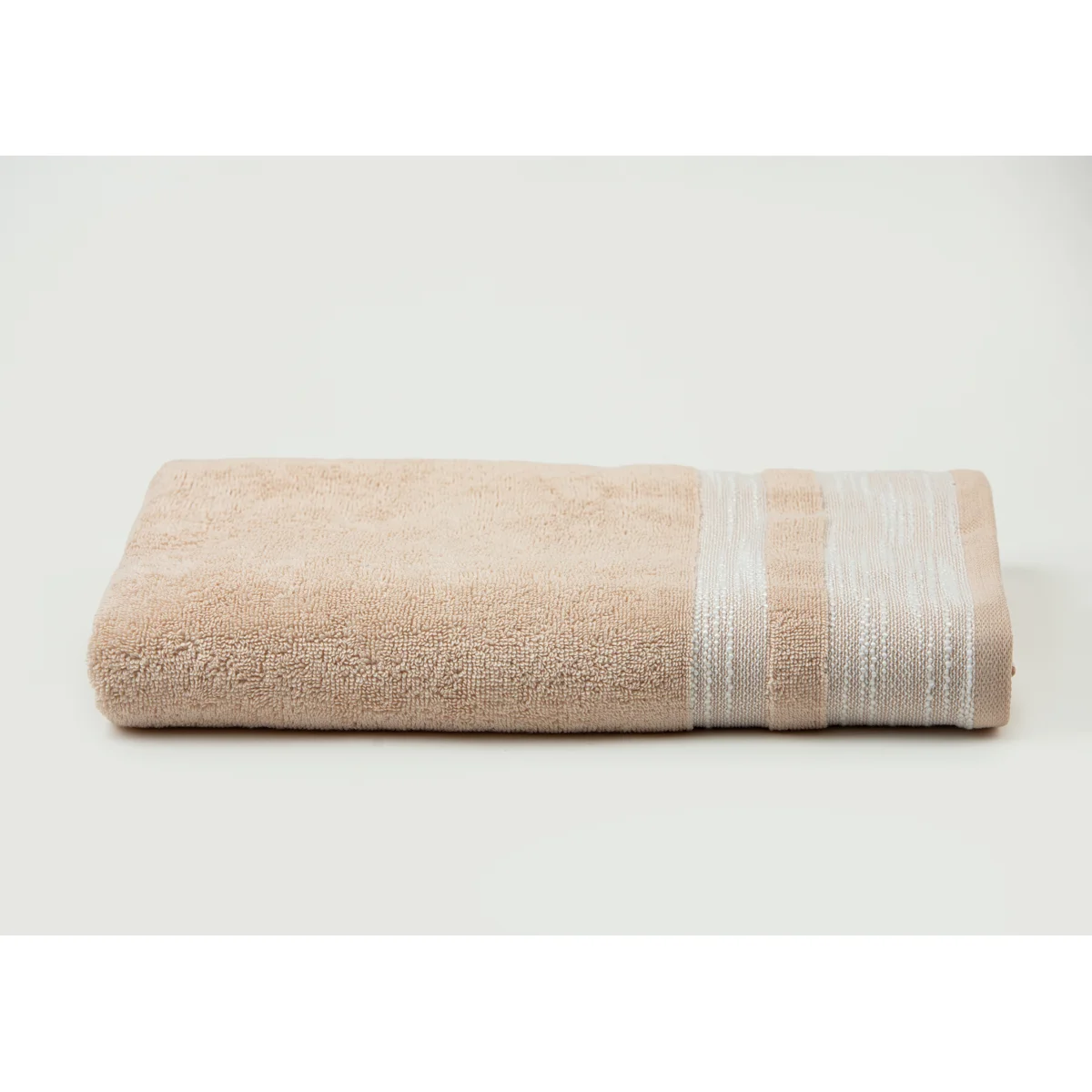 Manamo Pender Jacquard Bath Towel Cotton Powder 70x140 cm