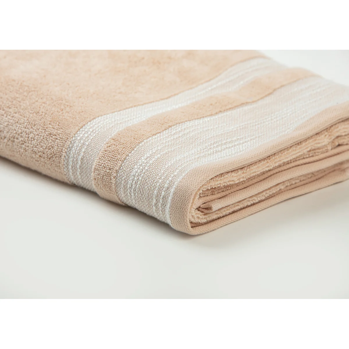 Manamo Pender Jacquard Bath Towel Cotton Powder 70x140 cm