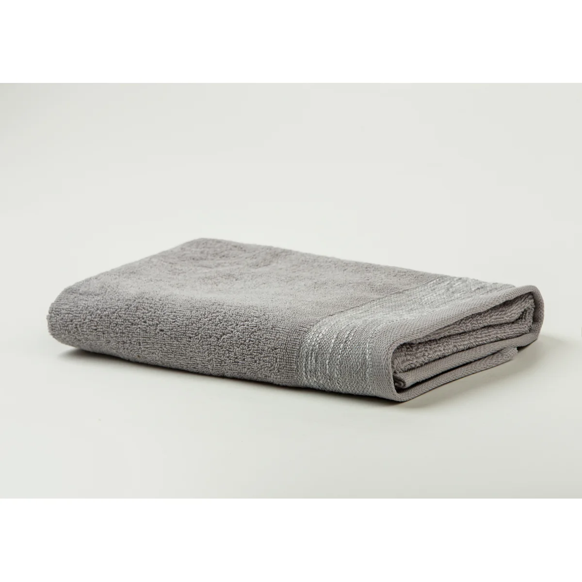Manamo Pender Jacquard Face Towel Cotton Grey 50x85 cm