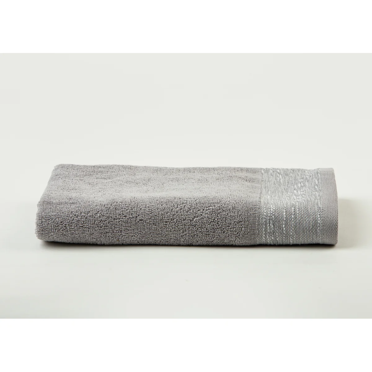 Manamo Pender Jacquard Face Towel Cotton Grey 50x85 cm