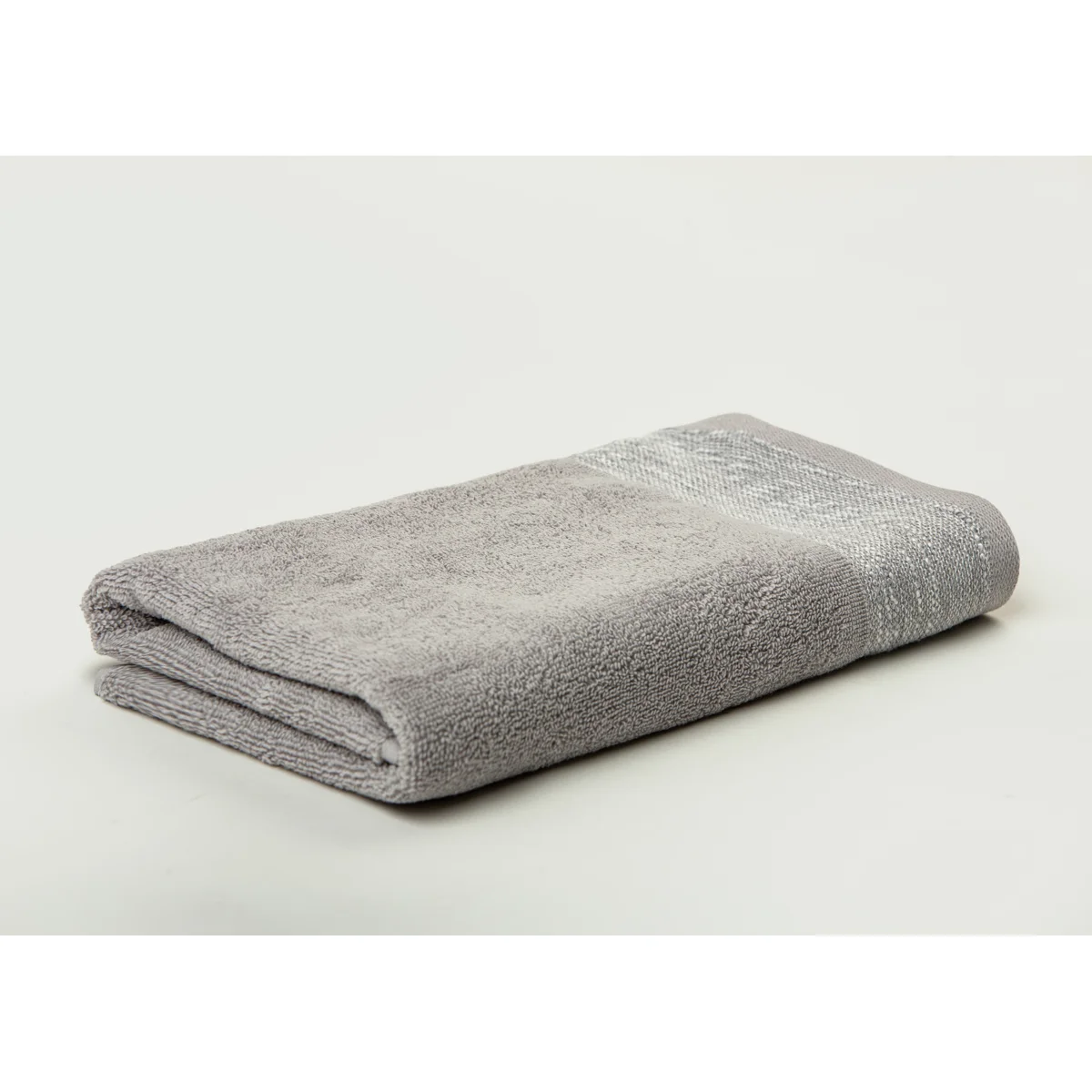 Manamo Pender Jacquard Face Towel Cotton Grey 50x85 cm