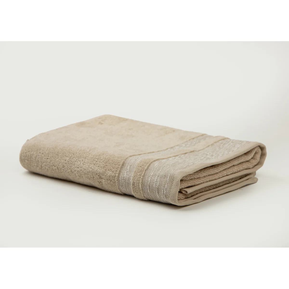 Manamo Pender Jacquard Bath Towel Cotton Biscuit 70x140 cm