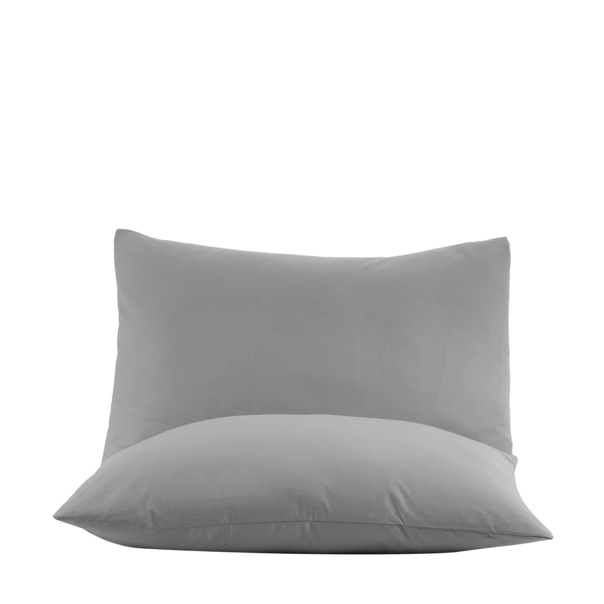 Manamo M&D Pillow Cases Cotton Metal Grey 50x70 (2pc) cm