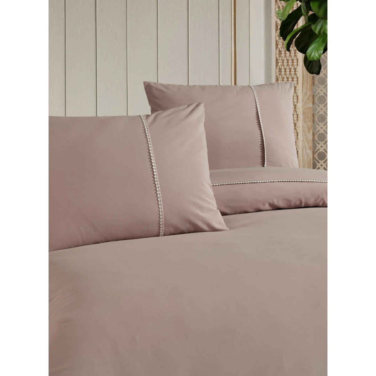 Manamo Frigya Duvet Cover With Pillow Case Cotton Quartz  160x220 +50x70