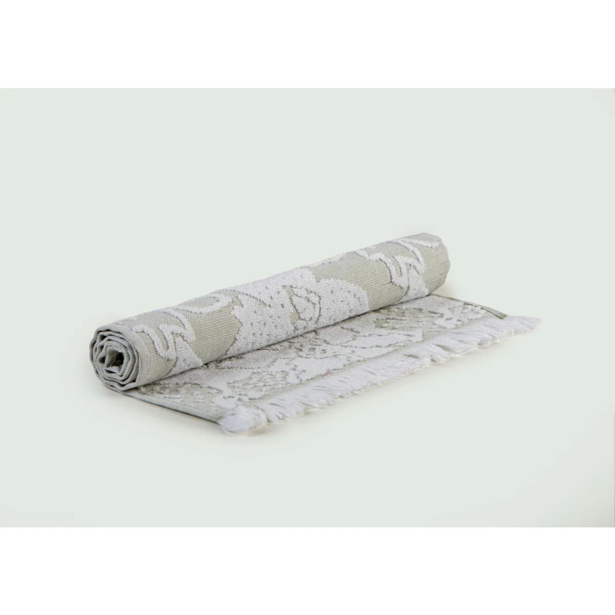Manamo Valencia Jacquard Bath Towel Cotton Cameo 70x140 cm