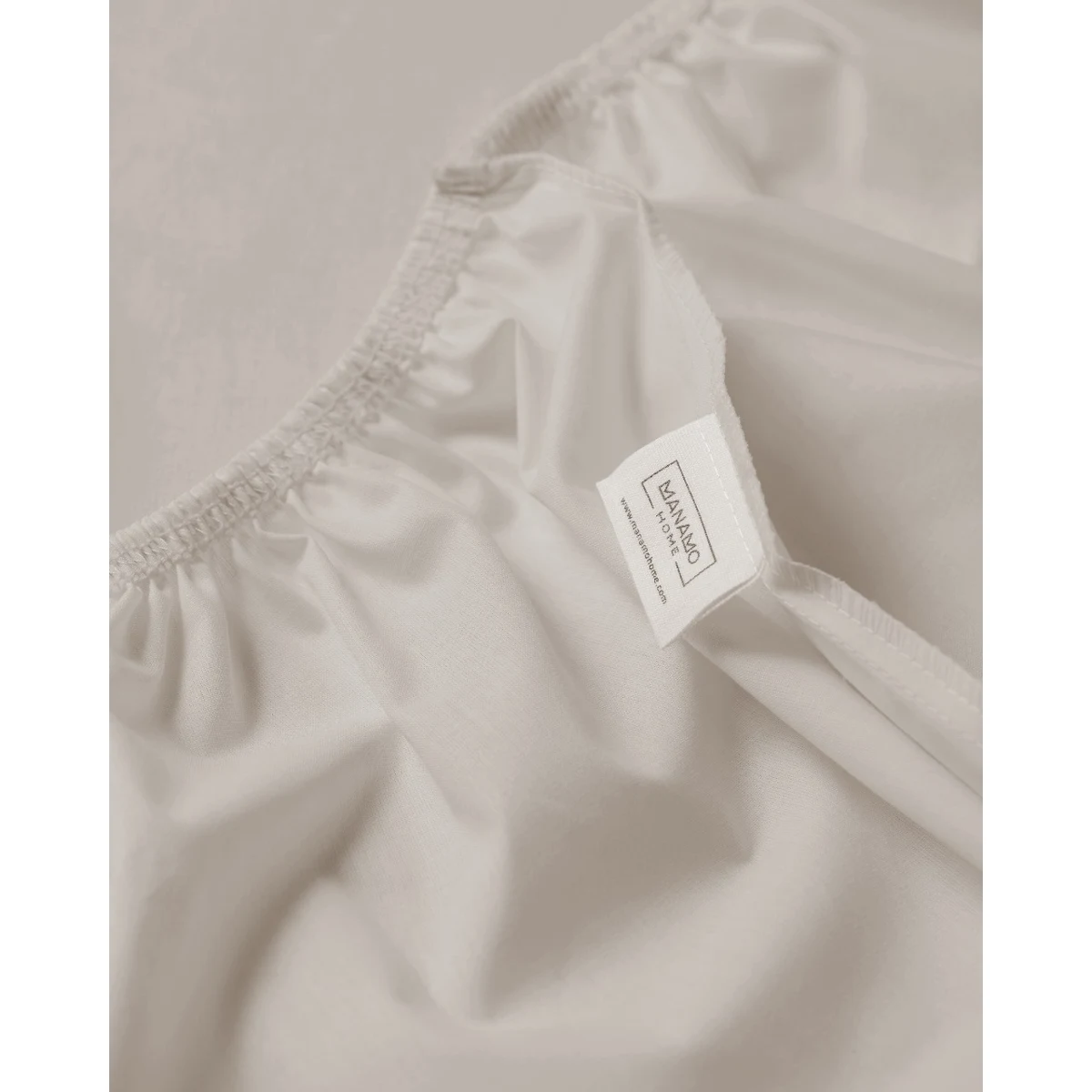 M&D FITTED SHEET LINEN 160X200+30