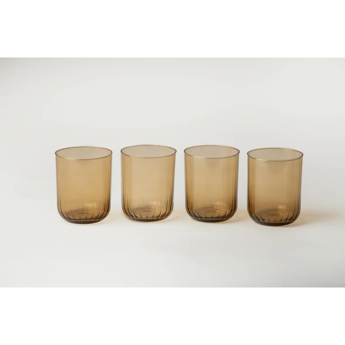 Manamo Adore Cocktail Glass Amber 350 cc × H 98 mm × Ø 78 mm
