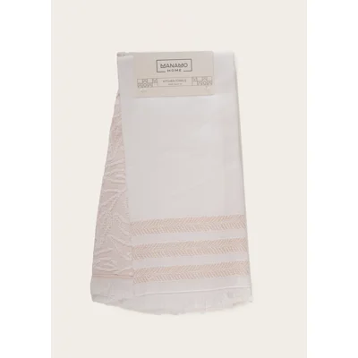 Manamo Benal/Ardi Jacquard Kitchen Towel  Cotton Blush 50x70  (2pc) cm