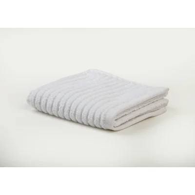 Manamo Jacquard  Hand Towel Cotton White 30x50 cm