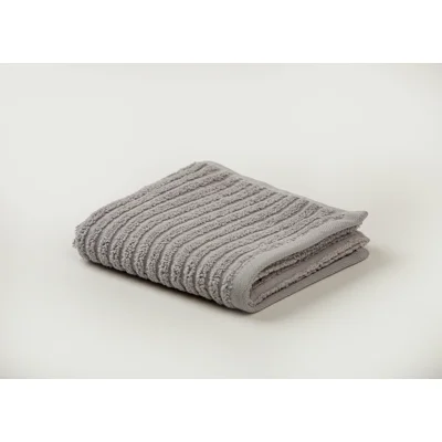 Manamo Jacquard  Hand Towel Cotton Grey 30x50 cm