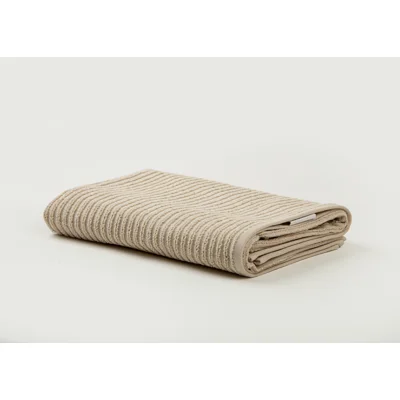 Manamo Jacquard  Bath Towel Cotton Biscuit 70x140 cm