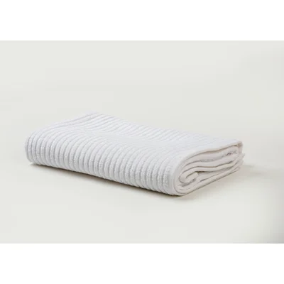 Manamo Jacquard  Bath Towel Cotton White 70x140 cm