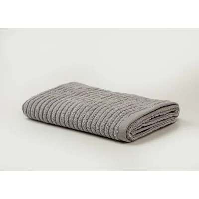 Manamo Jacquard  Bath Towel Cotton Grey 70x140 cm