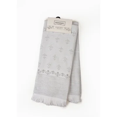 Manamo Mosso  Kitchen Towel Cotton Grey 50x70 (2pc)