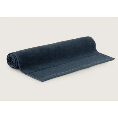 Manamo Clave Jacquard Face Towel Cotton Indigo 50x85 cm