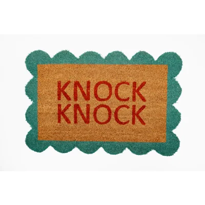 Manamo Knock  Doormat Printed Coir Colorful 40x60 cm