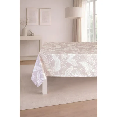 Manamo Flower  Table Cloth Polyester Powder Digital Printed 140x250 cm