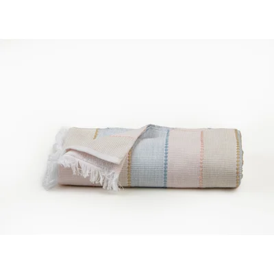 Manamo Rainbow Jacquard Baby Pique Cotton Multi 100x120 cm