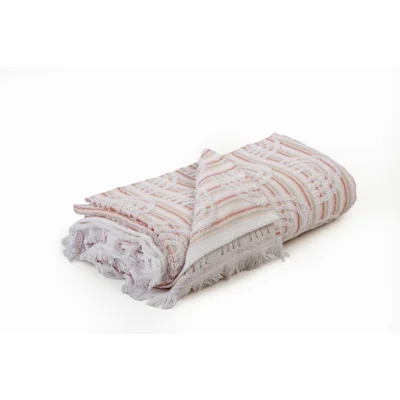 Manamo Butterfly Jacquard Baby Pique Cotton Multi 100x120 cm