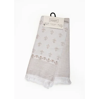 Manamo Mosso  Kitchen Towel Cotton Beige 50x70 (2pc)
