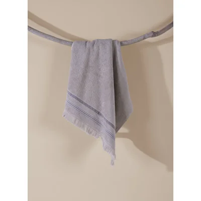 Manamo Sapphire Face Towel Bamboo/Cotton Beige Peshterry 50x90 cm