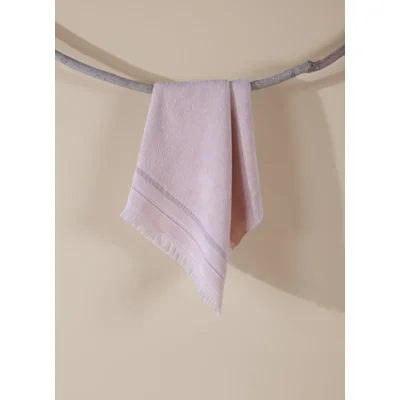 Manamo Sapphire Face Towel Bamboo/Cotton Blush Peshterry 50x90 cm