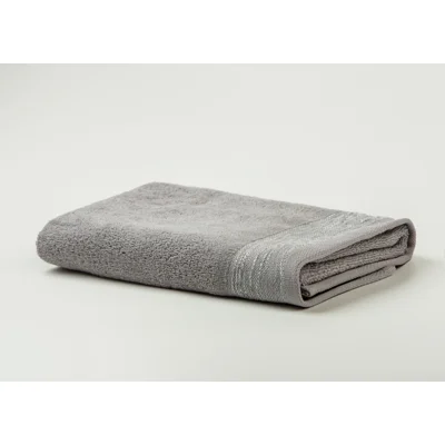 Manamo Pender Jacquard Face Towel Cotton Grey 50x85 cm