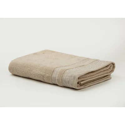 Manamo Pender Jacquard Bath Towel Cotton Biscuit 70x140 cm