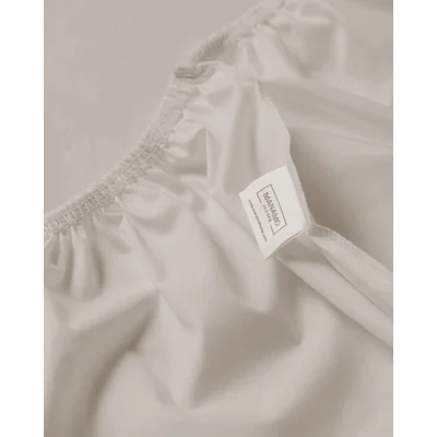 M&D FITTED SHEET LINEN 160X200+30