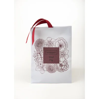 Manamo Wild Fig  Scented Sachet  Ecru 25 gr